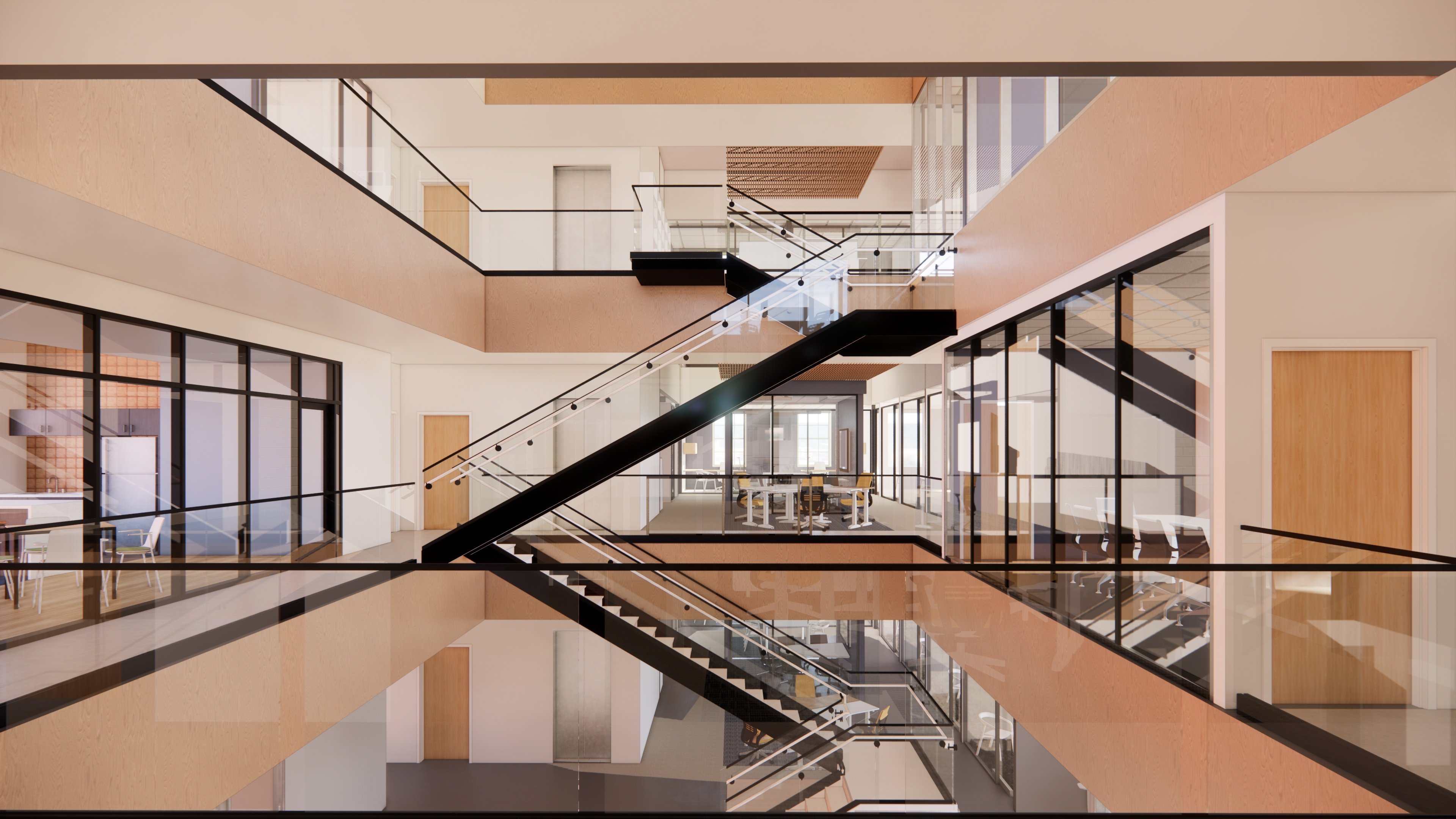 06_Interior Atrium Rendering